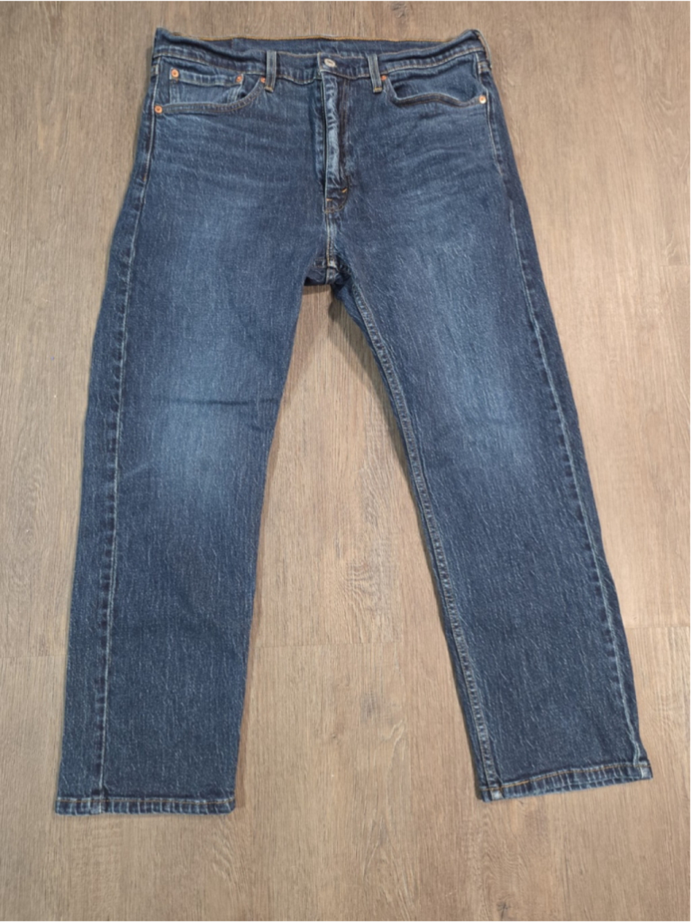Levi’s 505 Jeans Men’s Size 36x29 Blue Straight Leg Mid Rise